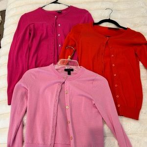 J Crew, Ann Taylor & The Limited Cardigans XS (Trio)